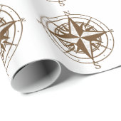 ヴィンテージコンパス ラッピングペーパー (ロールコーナー)