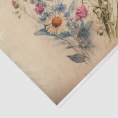 ヴィンテージコンパスWIldflowerの切り離し 薄葉紙 (詳細)