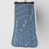 ヴィンテージコンピューター穿孔カード ゴルフヘッドカバー (回転90)