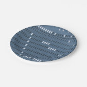 ヴィンテージコンピューター穿孔カード ペーパープレート (アングル)