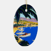 ヴィンテージコートダジュールトラベルオーナメント セラミックオーナメント (右)