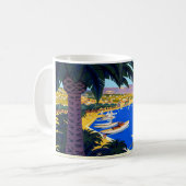 ヴィンテージコートダジュールヒバーエテバンドールタンブラー コーヒーマグカップ (正面左)