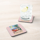 ヴィンテージコートダジュールビーチガール コースター (右側)