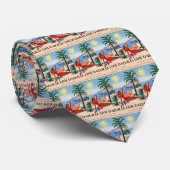 ヴィンテージコートダジュールビーチガール ネクタイ (ロール)