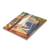 ヴィンテージコートダジュールフランスの旅行 タイル (側面)