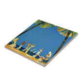 ヴィンテージコートダジュールフランスの旅行 タイル (側面)