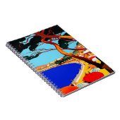 ヴィンテージコートダジュールフランスの旅行 ノートブック (右側)