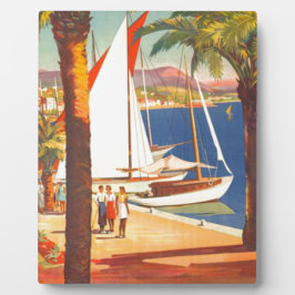 ヴィンテージコートダジュールフランスの旅行 フォトプラーク