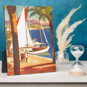 ヴィンテージコートダジュールフランスの旅行 フォトプラーク (側面)