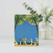 ヴィンテージコートダジュールフランスの旅行 ポストカード (スタンド正面)