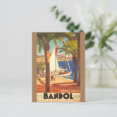 ヴィンテージコートダジュールフランスの旅行 ポストカード (スタンド正面)