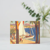 ヴィンテージコートダジュールフランスの旅行 ポストカード (スタンド正面)