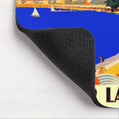 ヴィンテージコートダジュールフランスの旅行 マウスパッド (コーナー)