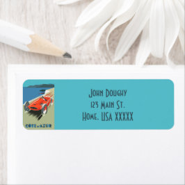 ヴィンテージコートダジュール旅行ポスター ラベル