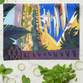 ヴィンテージコートダジュール キッチンタオル (折り畳み)