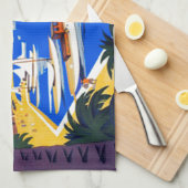 ヴィンテージコートダジュール キッチンタオル (四つ折り)