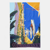 ヴィンテージコートダジュール キッチンタオル (縦)