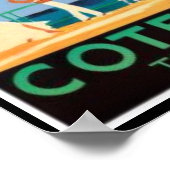 ヴィンテージコートダジュール ポスター (角)