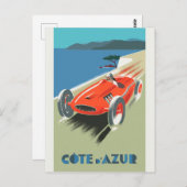 ヴィンテージコートダジュール ポストカード (正面/裏面)