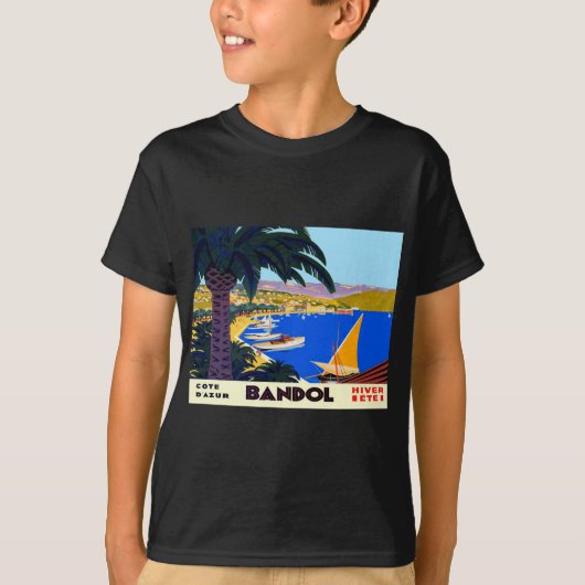ヴィンテージコートダジュール Tシャツ (正面)