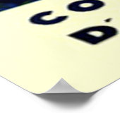 ヴィンテージコートダジュールBandol旅行フランスのポスター ポスター (角)