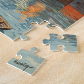 ヴィンテージコートデメラウドサンマロポートツーリズム ジグソーパズル (側面)