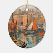 ヴィンテージコートデメラウドサンマロポートツーリズム セラミックオーナメント (左)