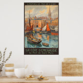 ヴィンテージコートデメラウドサンマロポートツーリズム ポスター (キッチン)