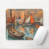 ヴィンテージコートデメラウドサンマロポートツーリズム マウスパッド (マウス)