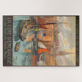 ヴィンテージコートデメラウドサンマロポート ジグソーパズル (横)