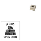 ヴィンテージコーヒーカスタムブックExライブラリ ラバースタンプ (押印)