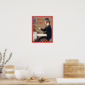 ヴィンテージコーヒーキッチンサインのパーソナライズ ポスター (キッチン)