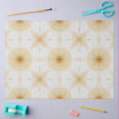 ヴィンテージコーヒークリスマスクリスマスパターンVariant 1 薄葉紙 (クラフト)