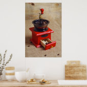 ヴィンテージコーヒーグラインダー ポスター (キッチン)