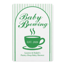 ヴィンテージコーヒーショップベビーシャワー - ヴィンテージグリーン