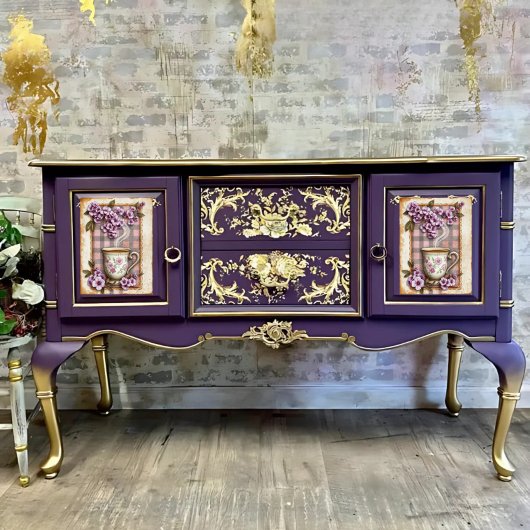 ヴィンテージコーヒースチームプレイドデカグランジップ 薄葉紙