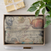 ヴィンテージコーヒーティッシュペーパー 薄葉紙 (ギフト)