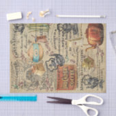 ヴィンテージコーヒーティッシュペーパー 薄葉紙 (クラフト)