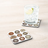 ヴィンテージコーヒーバッジ | レトロコーヒーコルクコースター コースター (右側)