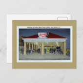 ヴィンテージコーヒーバーニューオーリンズLA ポストカード (正面/裏面)