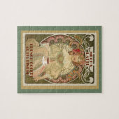 ヴィンテージコーヒーポスターパズル ジグソーパズル (横)