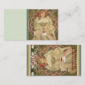 ヴィンテージコーヒーポスター名刺 名刺 (正面/裏面)