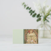 ヴィンテージコーヒーポスター名刺 名刺 (スタンド正面)