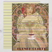 ヴィンテージコーヒーポスター文房具 (正面/裏面)