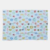 ヴィンテージコーヒーポット&ティーポット – キッチンタオル (横)