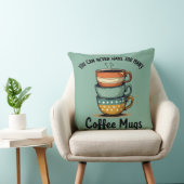 ヴィンテージコーヒーラバー　ラスティックカフェ　エステティックアート クッション (椅子)