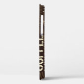 ヴィンテージコーヒー体験シームレスパターン Case-Mate iPhoneケース (裏面 / 左)