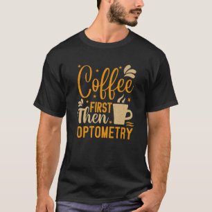 ヴィンテージコーヒー先着検眼おもしろい術師 Tシャツ