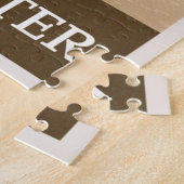 ヴィンテージコーヒー広告 ジグソーパズル (側面)