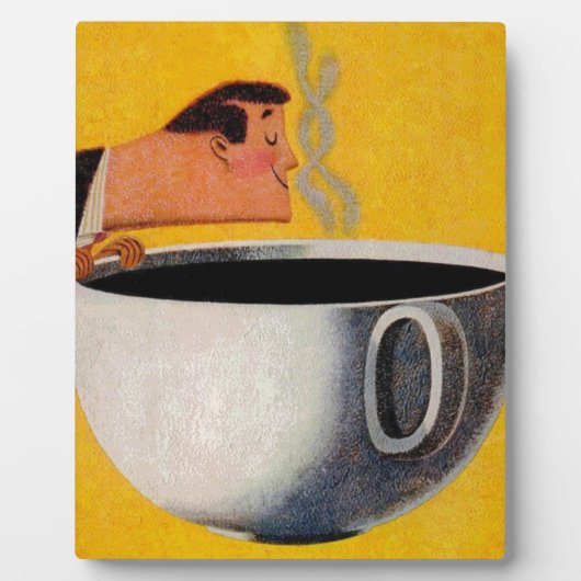 ヴィンテージコーヒー広告 フォトプラーク (正面)